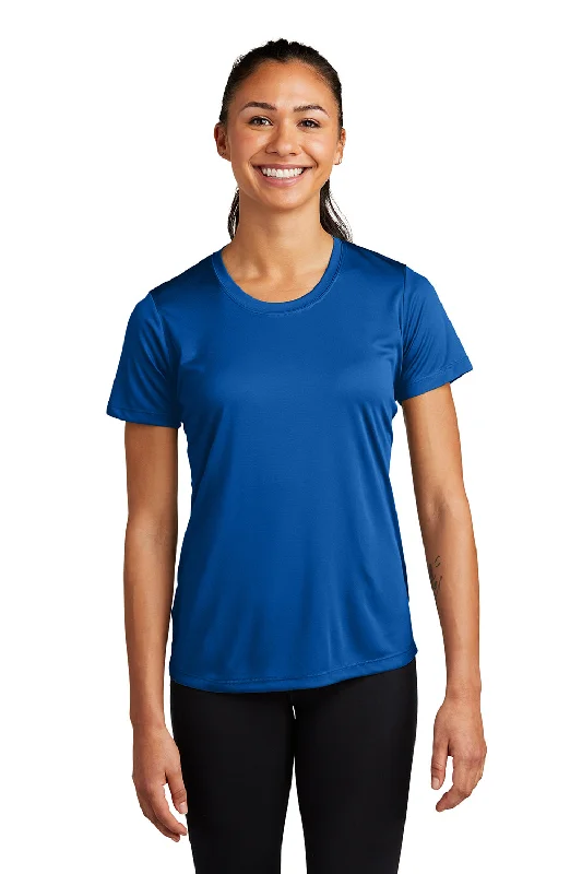 Women's T - shirt with a crocheted detailSport-Tek Womens Competitor Moisture Wicking Short Sleeve Crewneck T-Shirt - Royal Blue Women's T - shirt with a crocheted detailSport-Tek Womens Competitor Moisture Wicking Short Sleeve Crewneck T-Shirt - Royal Blue