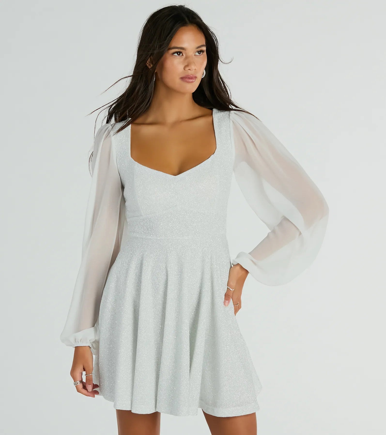 "Smart casual dresses for women for work - to - weekend transitions"Captivate In Glitter Party Dress "Smart casual dresses for women for work - to - weekend transitions"Captivate In Glitter Party Dress
