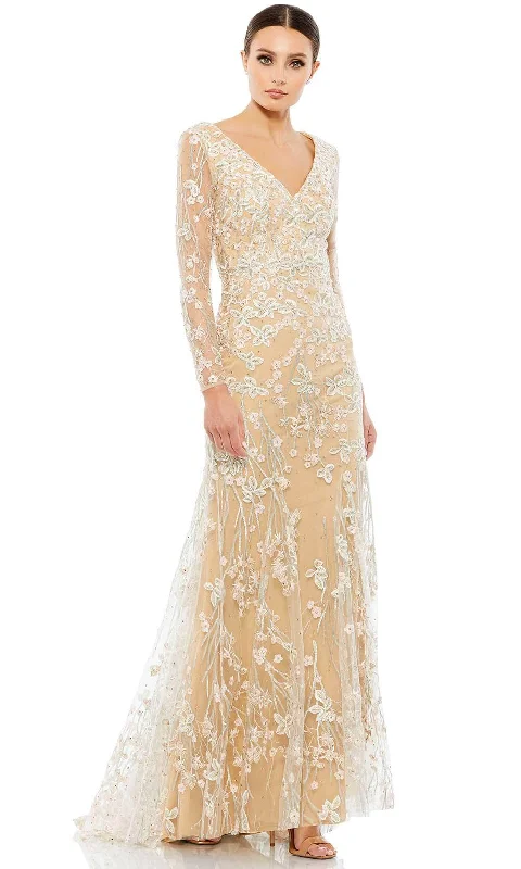 "Off - shoulder dresses for women to show off collarbones"Mac Duggal 70239 - Floral Laced Evening Dress "Off - shoulder dresses for women to show off collarbones"Mac Duggal 70239 - Floral Laced Evening Dress